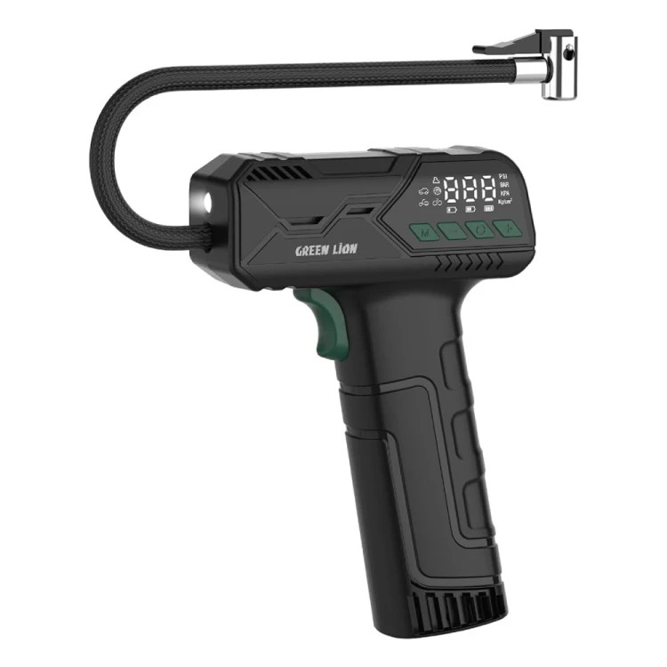 پمپ باد شارژی گرین لاین Green Lion Hyper Air Portable Tire Inflator GNHYINFTRBK - تصویر 2