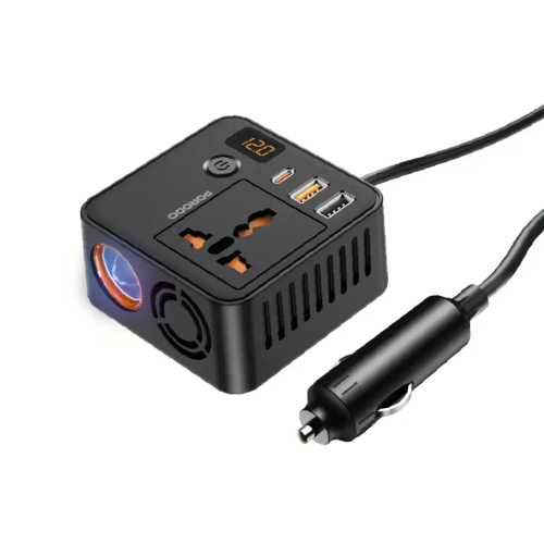 اینورتر فندکی خودرو پرودو Porodo FWCH057 Inventer Car 200W