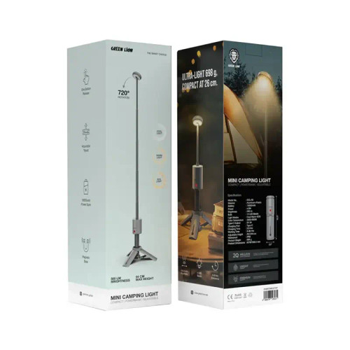 چراغ کمپینگ گرین لاین مدل GCL-50 GNMICAMLGTGY با پاوربانک