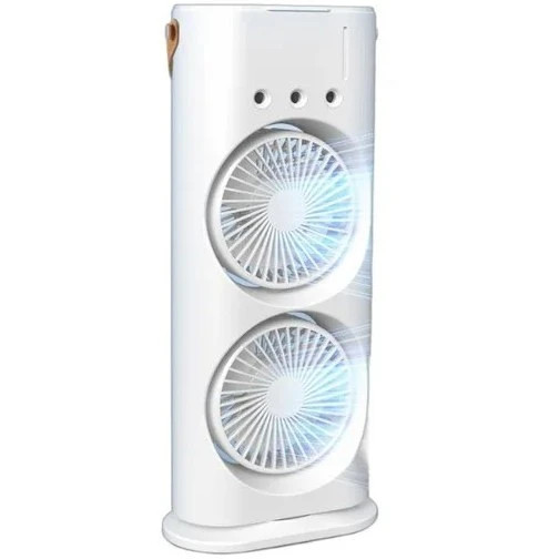 پنکه رو میزی مه پاش دوقلو مدل (فاقد باطری )double Spray Fan - تصویر 3