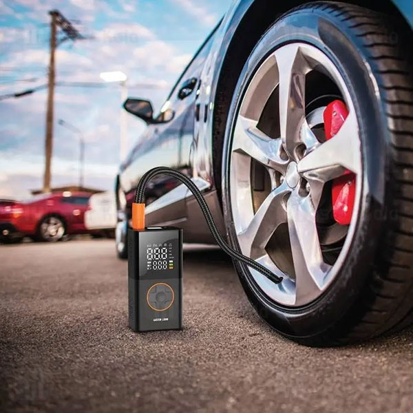 کمپرسور و پمپ باد گرین لاین مدل Green Lion GTI-01 Inflator 3600mAh Portable Air Compressor | GTI-01 - تصویر 5