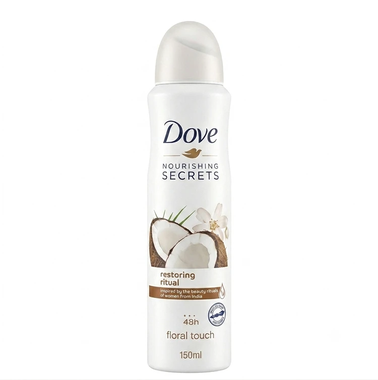 اسپری ضد تعریق Dove اصلی داو - رنگ سفید نارگیل و یاس