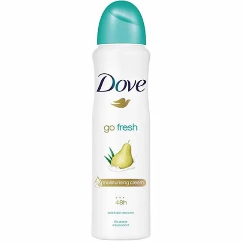 اسپری ضد تعریق داو زنانه رایحه گلابی DOVE UK اصلی